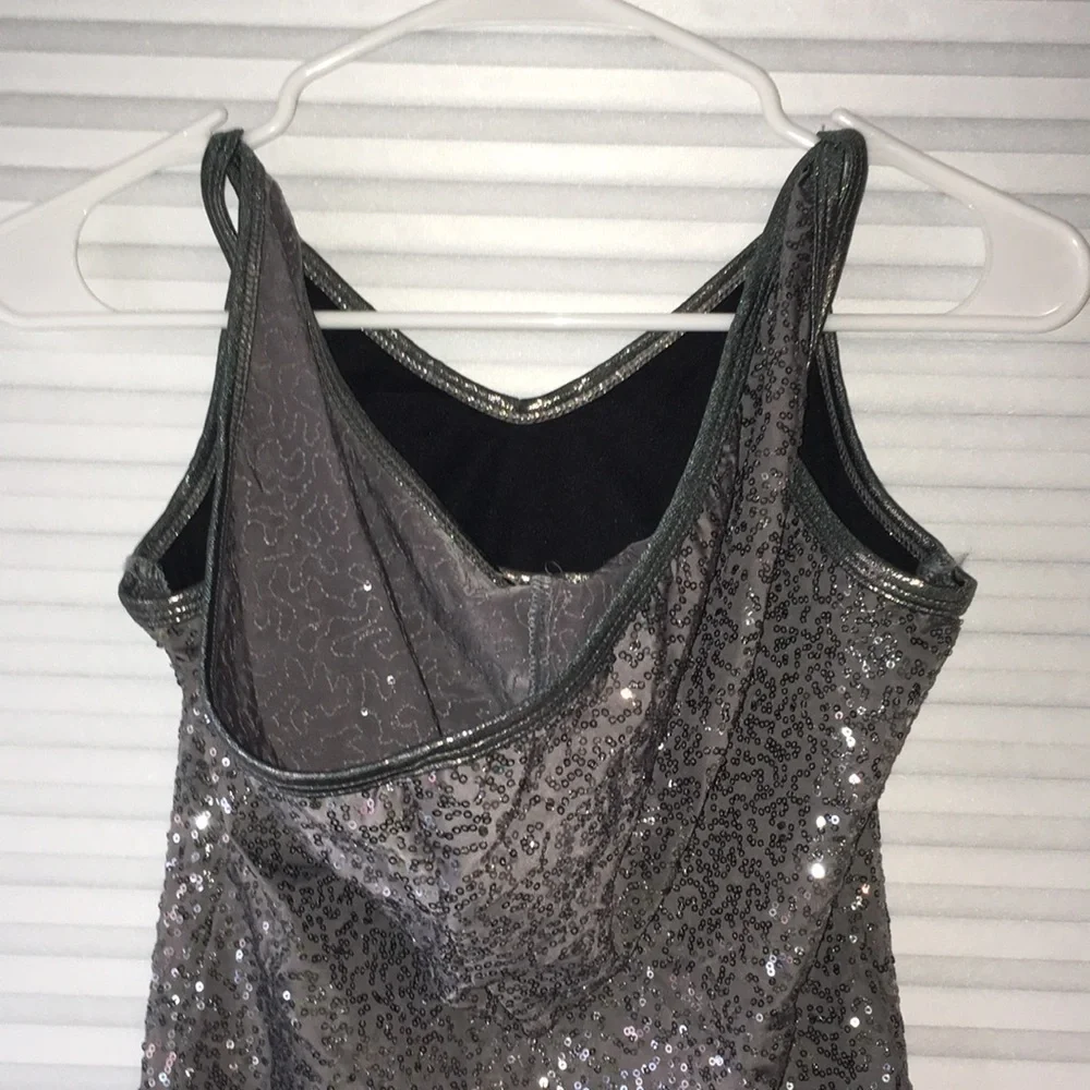 Curtain Call Sequin Tank with Attached Hood - Picture 3 of 6
